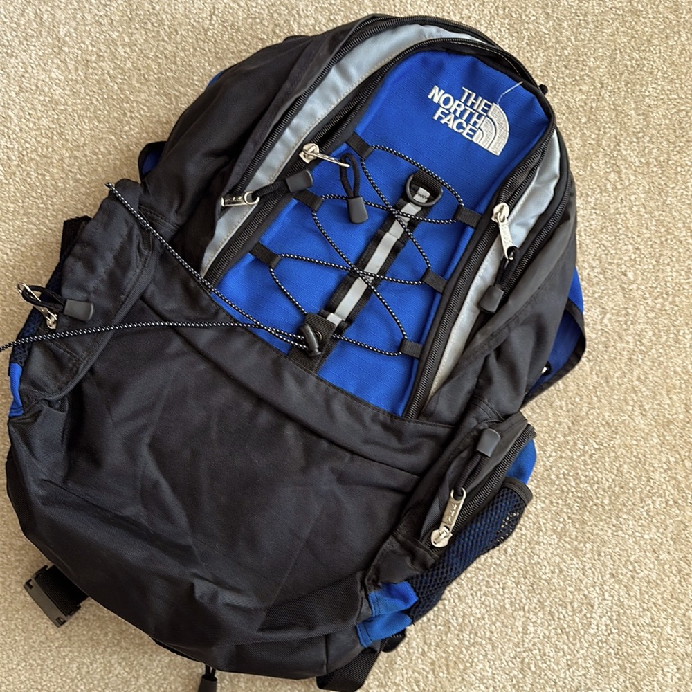 North Face backpack.